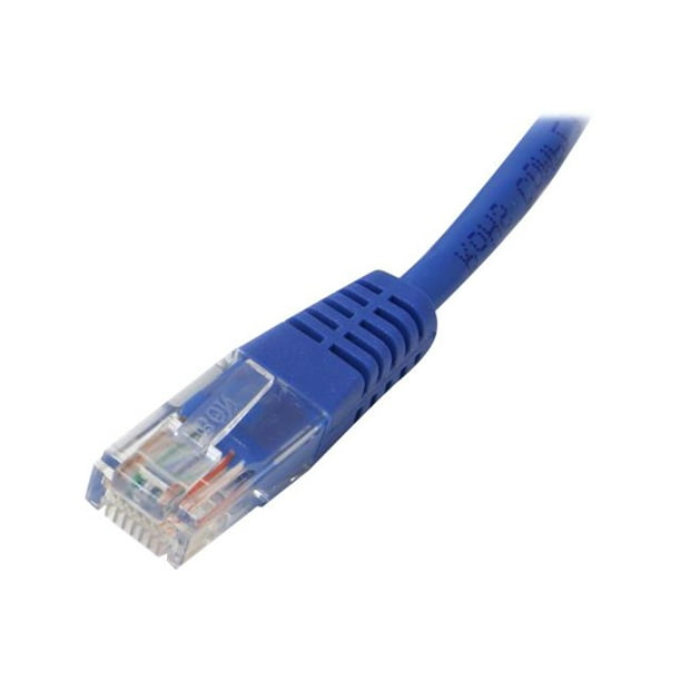 Cat5e Ethernet Patch Cable M45PATCH75BL Blue 75ft UTP Cat 5e Patch Cord StarTech.com 75 ft Cat5e Patch Cable with Molded RJ45 Connectors Cat5e Ethernet Patch Cable M45PATCH75BL Blue 75ft UTP Cat 5e Patch Cord StarTech.com 75 ft Cat5e Patch Cable with Molded RJ45 Connectors